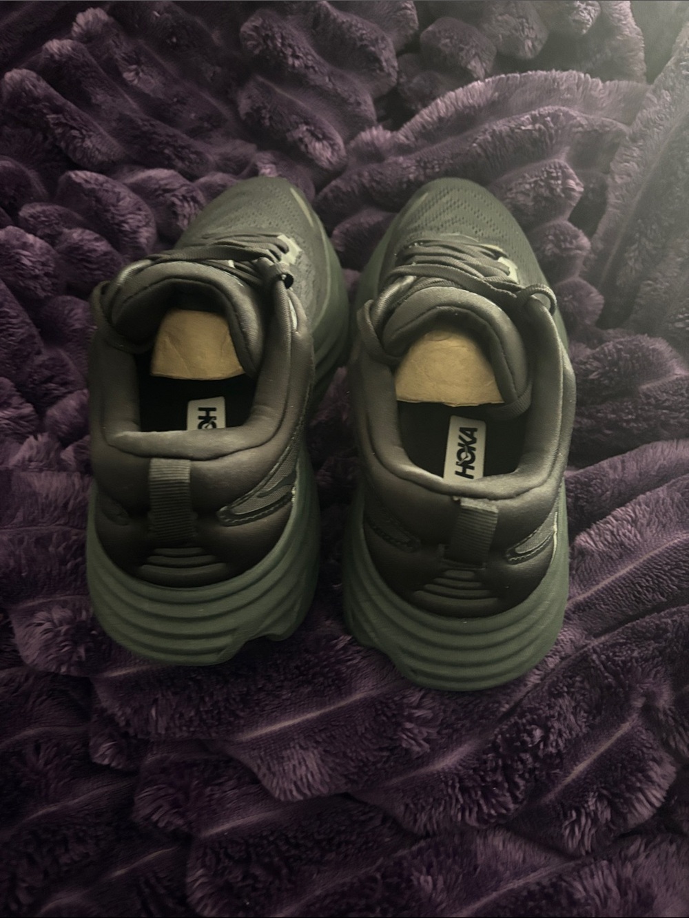Hoka Black Cushioned Road Running Shoes - Picture 5 of 5